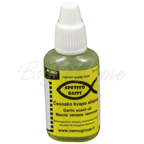 Аттрактант APETITO BAITS Garlic scent oil (флакон 25 мл) фото 1