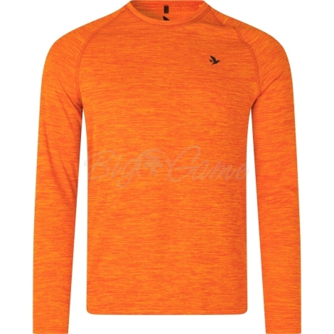 Термокофта SEELAND Active L/S T-shirt цвет Hi-vis orange фото 1