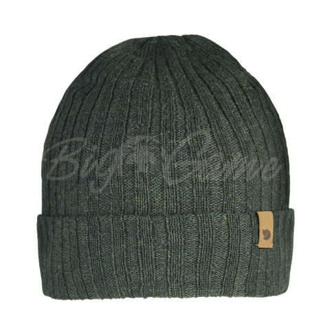 Шапка FJALLRAVEN Byron Hat Thin цв. 633 Dark Olive фото 1