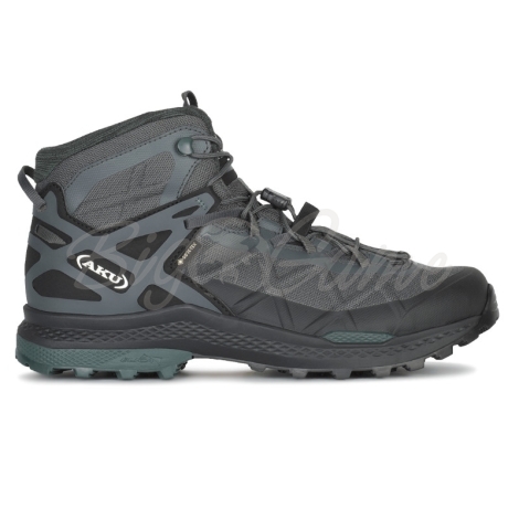 Кроссовки треккинговые AKU Rocket Mid GTX цвет Grey / Green фото 5