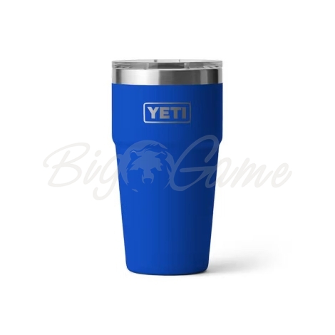 Термостакан YETI Rambler Stackable Cup w/Magslider Lid 591 цвет royal blue фото 1