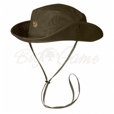Панама FJALLRAVEN Abisko Summer Hat цвет Dark Olive фото 1