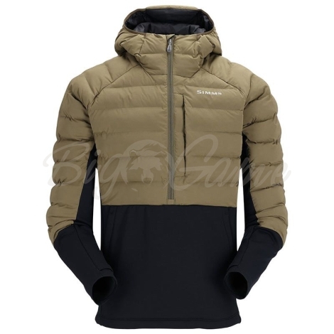 Куртка SIMMS ExStream Pull Over Insulated Hoody цвет Dark Stone фото 1