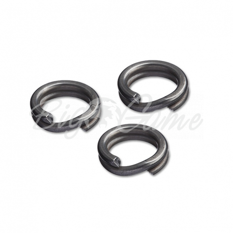 Кольцо заводное DECOY Split Ring (Black) № 1 (20 шт.) фото 1