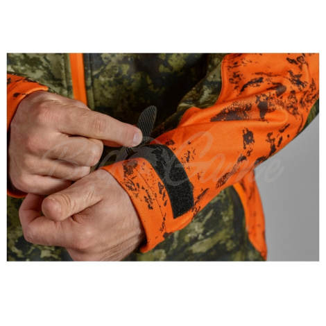 Куртка SEELAND Vantage jacket цвет InVis green / InVis orange blaze фото 7