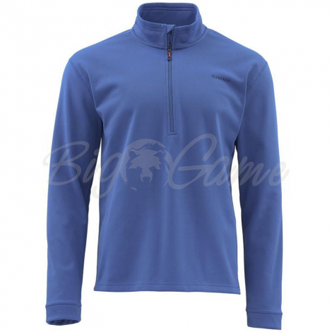 Пуловер SIMMS Midweight Core Quarter-Zip цвет Rich Blue фото 1