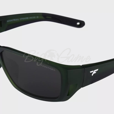 Очки поляризационные FINNTRAIL Offshore 1092 цв. Black цв. ст. Khaki фото 5