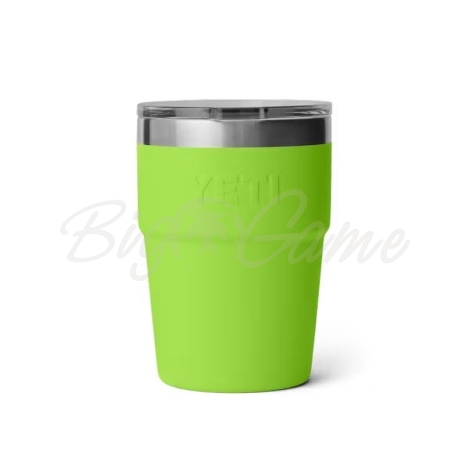 Термостакан YETI Rambler Stackable Cup w/Magslider Lid 475 цвет Venom фото 3