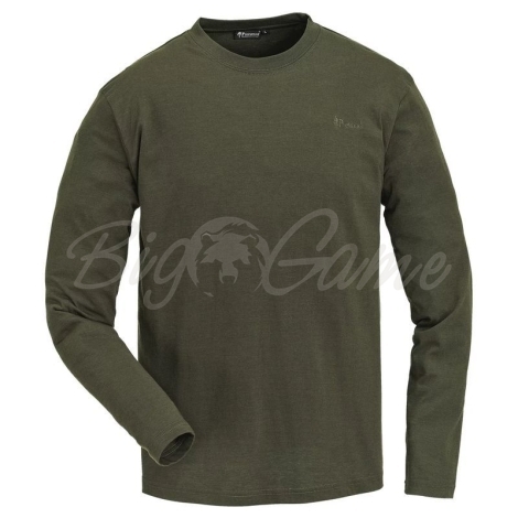 Футболка PINEWOOD Long Sleeve T-Shirt цвет Green фото 1