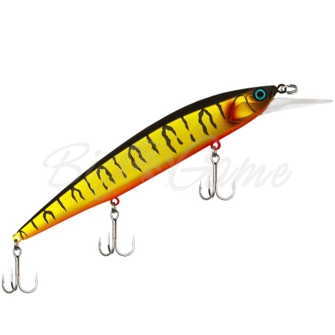 Воблер JACKALL Rerange 130 MR цв. mat gold tiger фото 2