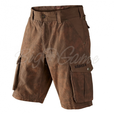 Шорты HARKILA PH Range Shorts цвет Dark Khaki фото 1