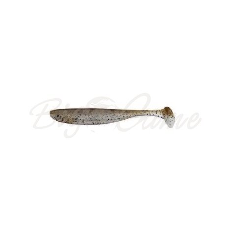 Виброхвост KEITECH Easy Shiner 3" (10 шт.) цв. #414 Green Pumpkin PP. Shad фото 1