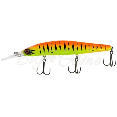 Воблер DAIWA Steez Minnow 125SP MR цв. Red Tiger фото 1