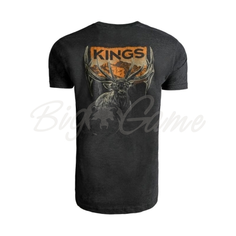 Футболка KING'S King of the Mountain Tee цвет Heather Graphite фото 2
