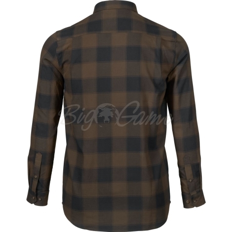 Рубашка SEELAND Highseat Shirt цвет Hunter brown фото 3