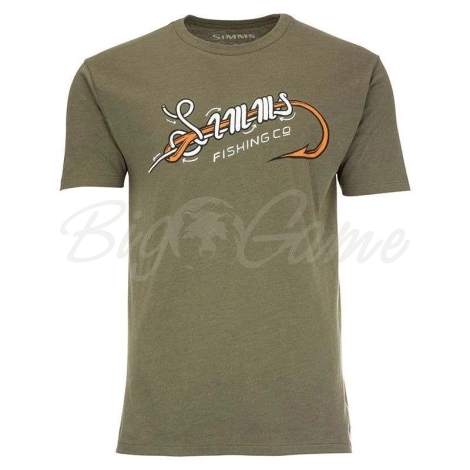 Футболка SIMMS Special Knot T-Shirt цвет Military Heather фото 2