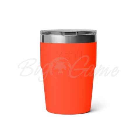 Термостакан YETI Rambler Stackable Cup w/Magslider Lid 475 цвет Solar Flare фото 2