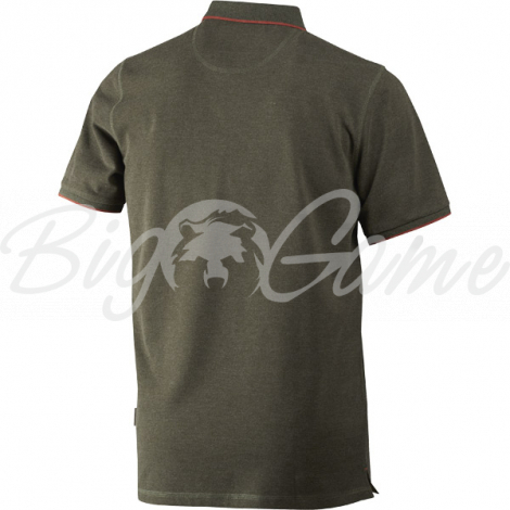 Рубашка SEELAND Clayton Classic Polo цвет Forest Night Melange фото 2