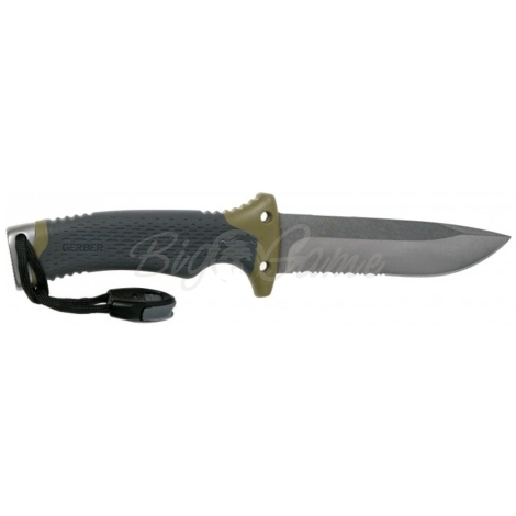 Нож универсальный GERBER Ultimate Survival Fixed SE FSG цв. Black фото 6