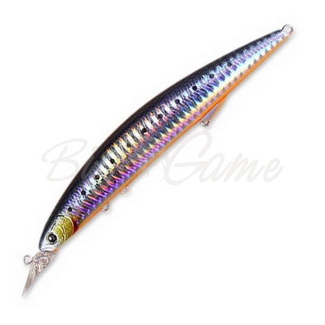 Воблер DAIWA Shore Line Shiner Current Master 13F цв. kiwami iwashi фото 1