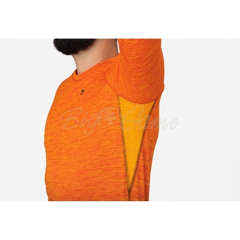 Термокофта SEELAND Active L/S T-shirt цвет Hi-vis orange фото 2