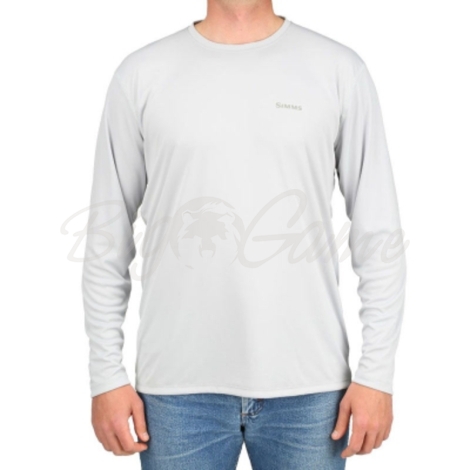 Термокофта SIMMS Solar Tech Tee цвет Muskie Fly Sterling фото 2