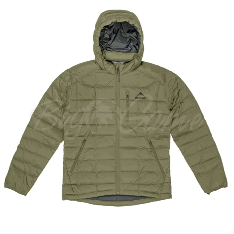 Куртка SKRE Ptarmigan 850 Ultra Down Hoodie цвет Olive Green фото 1