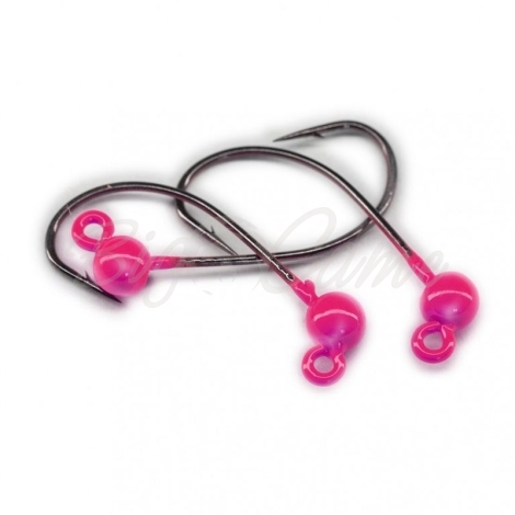 Вольфрамовая головка с вырезом TSR MG-3 #6 4,5 мм 0,8 г (3 шт.) цв. #Pink фото 1