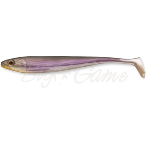 Виброхвост DAIWA Duckfin Shad 7,9'' (2 шт.) цв. Purple Ghost фото 1