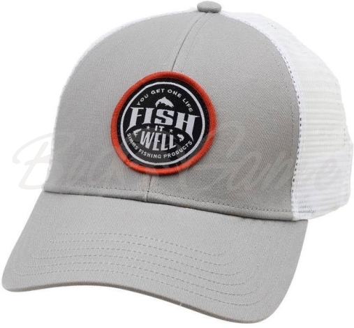 Кепка SIMMS Fish It Well Small Fit Trucker цвет Granite фото 1