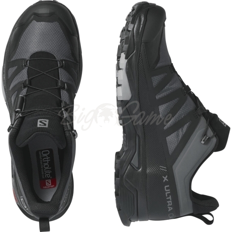 Кроссовки SALOMON X Ultra 4 GTX цвет Magnet / Black / Monument фото 3