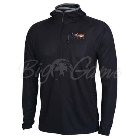 Термокофта SITKA Core Lt Wt Hoody New цвет Black фото 1