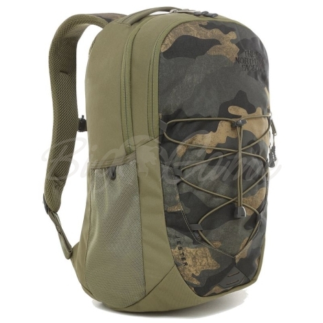 Рюкзак туристический THE NORTH FACE Jester цвет burnt olive green woods camo print / bog фото 1