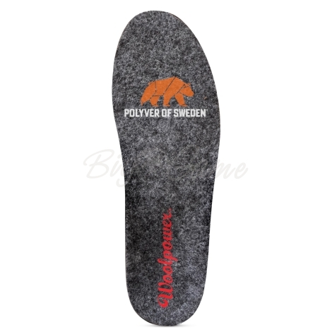 Стельки POLYVER Woolpower Insole LOW цвет серый фото 1
