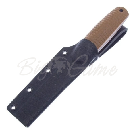 Нож с фиксированным клинком OWL KNIFE Barn сталь Elmax рукоять стеклотекстолит G10 цв. Песчаный фото 4