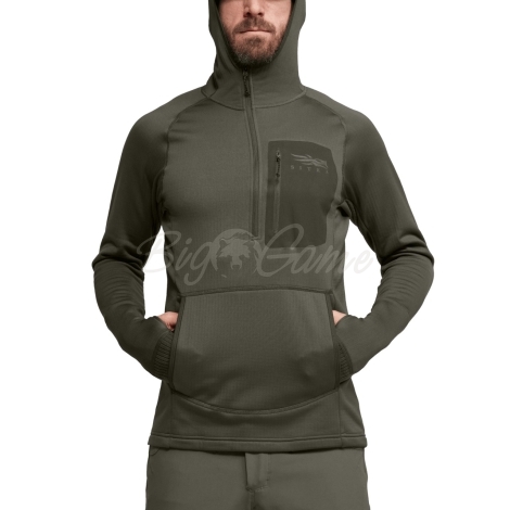 Толстовка SITKA Fanatic Hoody New цвет Deep Lichen фото 5