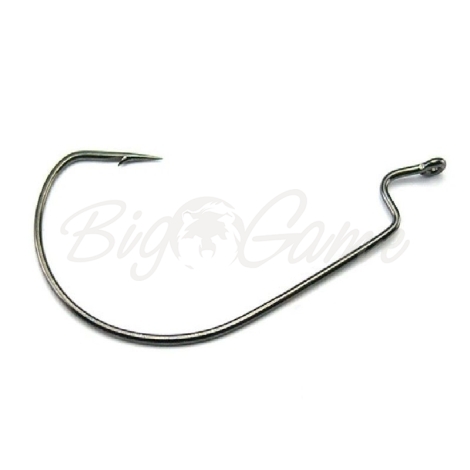 Крючок офсетный CRAZY FISH Wide Range Offset Joint Hook № 6 (10 шт.) фото 1