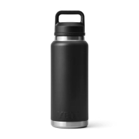 Термос YETI Rambler Bottle Chug Cap 1065 цвет Black превью 2