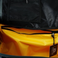 Гермосумка на колесиках MOUNTAIN EQUIPMENT Wet & Dry Roller Kit Bag 70 л цвет Black / Shadow / Silver превью 4