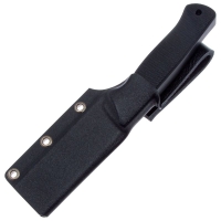 Нож с фиксированным клинком OWL KNIFE Ulula-S сталь Elmax рукоять стеклотекстолит G10 цв. Черный превью 4
