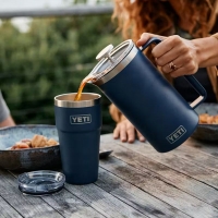 Термостакан YETI Rambler Stackable Cup w/Magslider Lid 591 цвет Navy превью 2