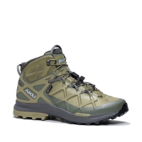 Кроссовки треккинговые AKU Rocket Mid GTX цвет Olive / Anthracite