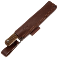 Нож ЮЖНЫЙ КРЕСТ Кефарт L конвекс Сталь Elmax рукоять Микарта койот/насечка превью 3