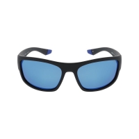 Очки солнцезащитные INVU Спортивные IA22604C с чехлом 20063 цв. матовый черный с синим цв. ст. серый с голубым зеркальным превью 2