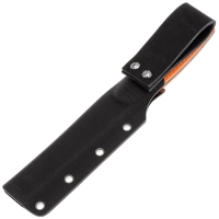 Нож с фиксированным клинком OWL KNIFE Barn сталь Elmax рукоять стеклотекстолит G10 цв. Оранжевый превью 3