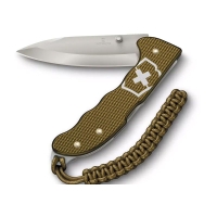 Нож складной VICTORINOX  Hunter Pro Alox Limited Edition 2024 сталь X50CrMoV15 рукоять Алюминий цв. Хаки превью 4