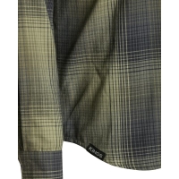 Рубашка KING'S Modern Button Flannel цвет Olive Plaid превью 3