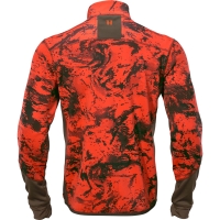 Толстовка HARKILA Wildboar Pro Camo Fleece Jacket цвет AXIS MSP Wildboar orange / Shadow brown превью 3