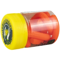 Червь TERUKI Roy 6,5 см (7 шт.) зап. сыр цв. Orange превью 2