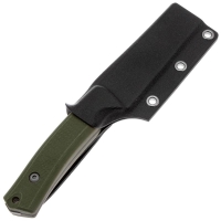 Нож с фиксированным клинком OWL KNIFE Barn сталь JM390 рукоять стеклотекстолит G10 цв. Оливковый превью 4